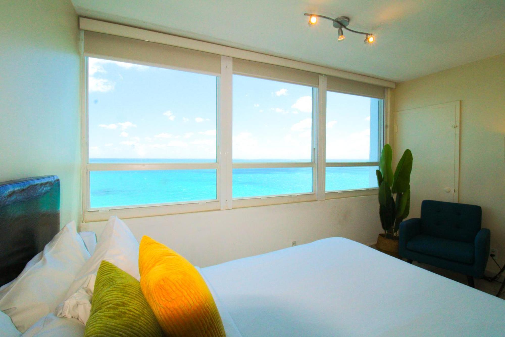 Castle 1733 Ocean View Studio With Direct Beach Access, Pool, Tennis & Free Parking Miami Beach Bagian luar foto