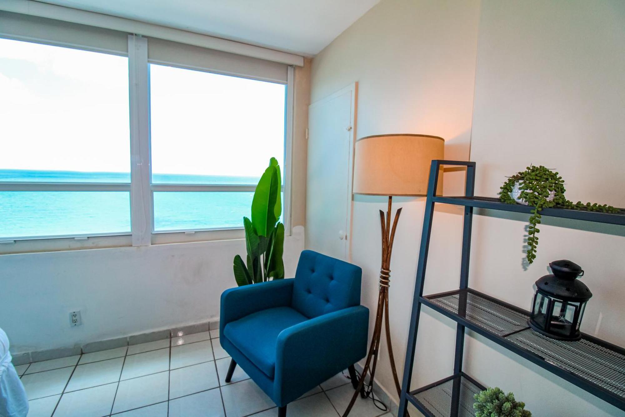 Castle 1733 Ocean View Studio With Direct Beach Access, Pool, Tennis & Free Parking Miami Beach Bagian luar foto